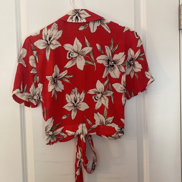 Floral Crop Top - Picture 2 of 2